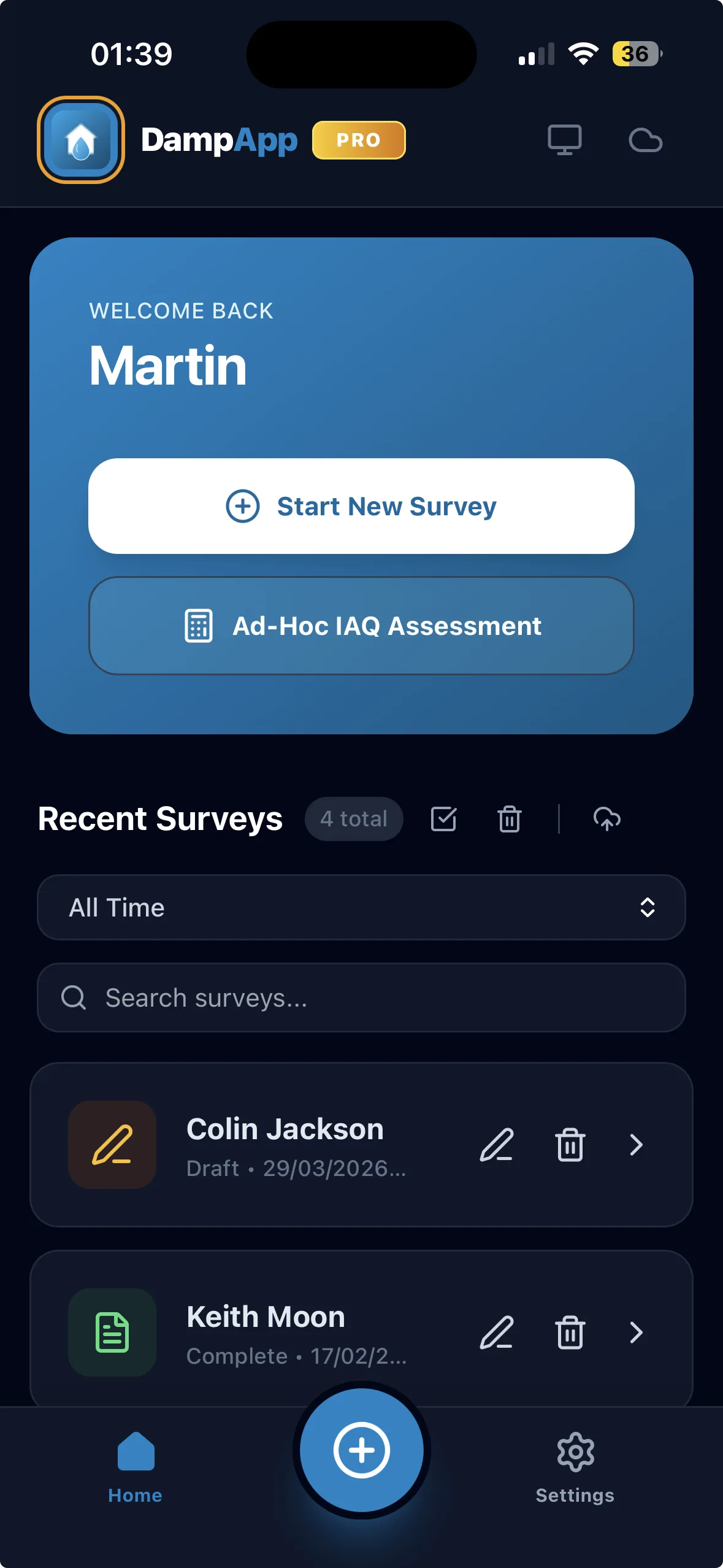 DampApp Pro&trade; App